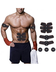 Máquina de tonificación abdominal inteligente ISE Electroestimulador inalámbrico SY-8005