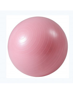 Palla da ginnastica ISE anti-scoppio - Palla per esercizi con diametro di 45 cm e pompa rosa SY-2002RS55-IT