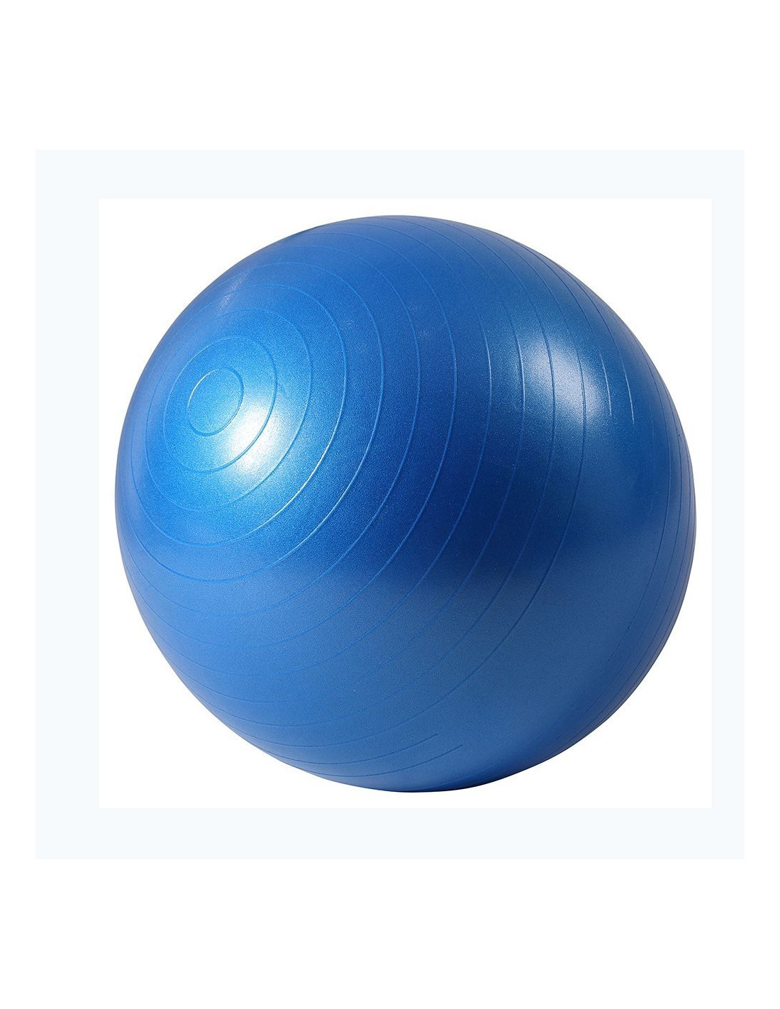 ISE Ballon de gymnastique Anti-éclatement - Ballon d'exercice 45cm de  Diamètre avec Pompe Bleu SY-2001BL55-FR