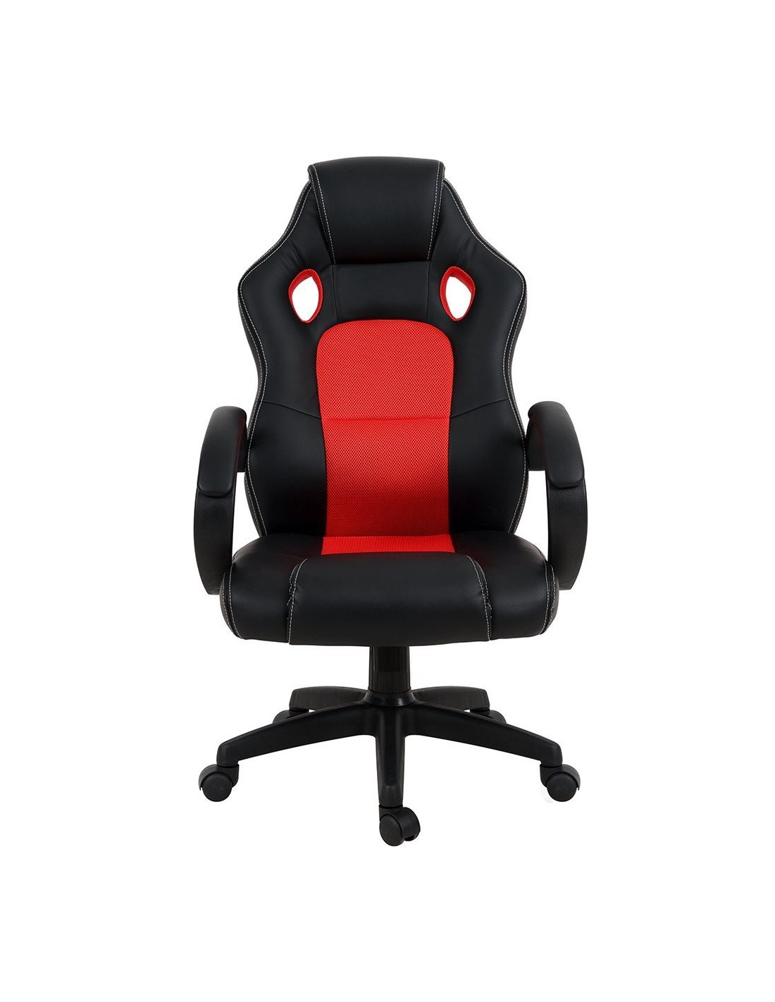 ISE Fauteuil de bureau Chaise de bureau Fauteuil ergonomique - Coloris  rouge SY-6002RE