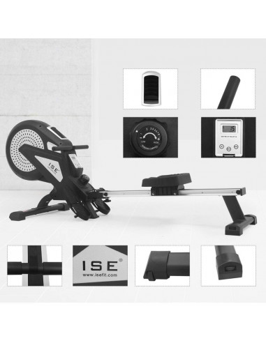 ISE Rameur d'appartement avec Console -...