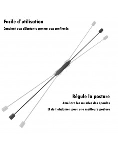 Barra multifunzione oscillante ISE - Olinda (rosso) - SY-SS1001RE