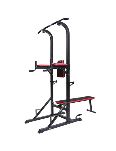 ISE FIT. SY-4006B • POWER TOWER + BANC MUSCULATION RÉGLABLE ET PLIANT