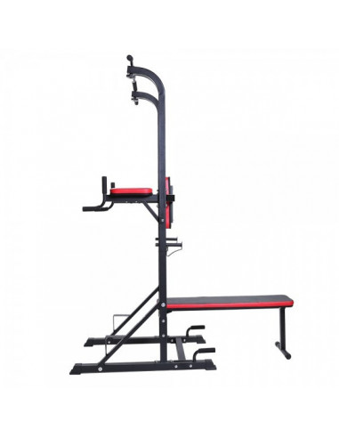 ISE FIT. SY-4006B • POWER TOWER + BANC MUSCULATION RÉGLABLE ET PLIANT