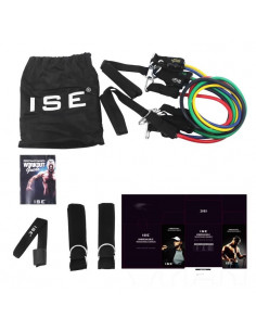 ISE - Resistance bands / Elastic cords (Fitness & Crossfit) Lot ATLANTA SY-EP1004