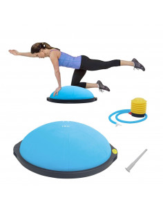 ISE bosu balance ball Ø 64 cm - Pompeï SY-BAS1002 (Blue)