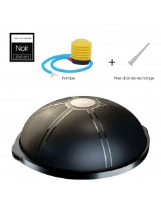 Pelota de equilibrio ISE Ø 64 cm - Pompeï SY-BAS1002 (Negro)