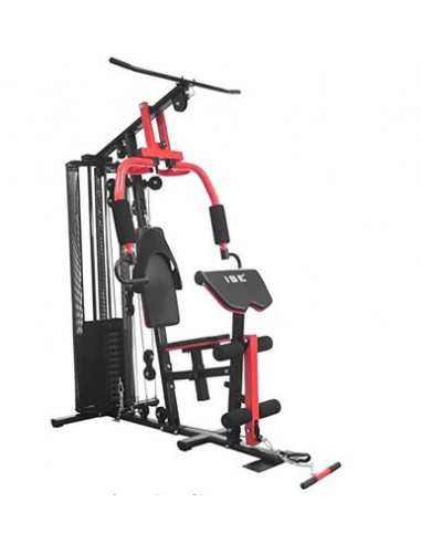 ISE Appareil de Musculation Station/Home Gym Complet avec Contrepoids 65KG / 11 Pièces SY-410