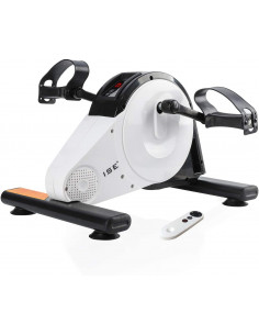 ISE Mini Exercise Bike Folding Resistance Adjustable LCD Screen with Remote Control / SY-8117