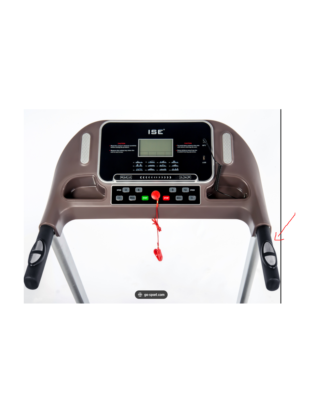 Capteur de fréquence cardiaque cardio pour tapis roulant, moniteur de pouls  à clip d'oreille, machines de sport, fitness - AliExpress