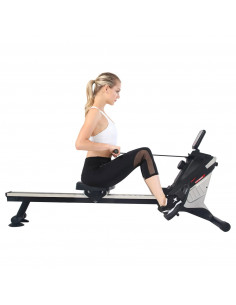 ISE FIT. MAQUINA DE REMO. SY-1750. Sistema de frenado magnético manual. Almacenaje vertical.