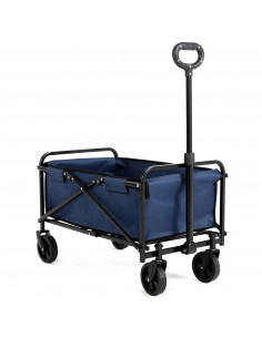 NOVONOVA. SY-FW00301 (BLUE). LARGE CAPACITY FOLDING TROLLEY. UP TO 80KG.