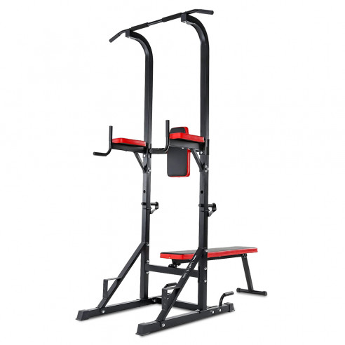 ISE FIT. SY-4006B • POWER TOWER + BANC MUSCULATION RÉGLABLE ET PLIANT