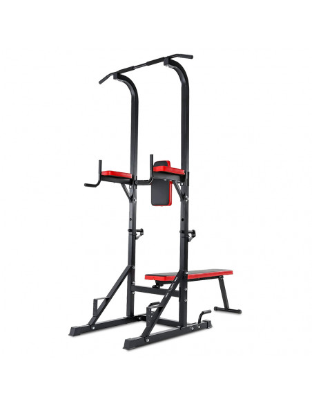 ISE FIT. SY-4006B • POWER TOWER + BANC MUSCULATION RÉGLABLE ET PLIANT