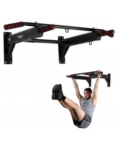 NOVONOVA. NV-166. CHIN UP BAR. BARRA DI TRAZIONE E CHIN-UP MURALE.
