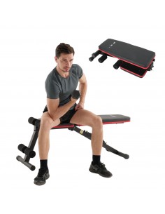 ISE FIT. SY-5902. BANC DE MUSCULATION RÉGLABLE ET PLIANT.